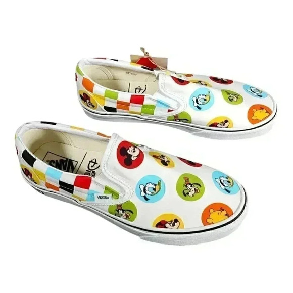 Disney 50th Anniversary Vans - Mickey & Friends - Limited Edition Sneaker - Picture 2 of 9